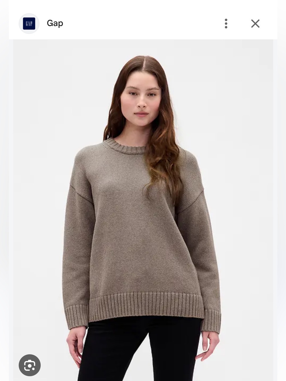 GAP 100% cotton oversized sweater